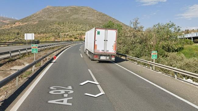 El accidente ha ocurrido en el kilómetro 193 sentido Sevilla.