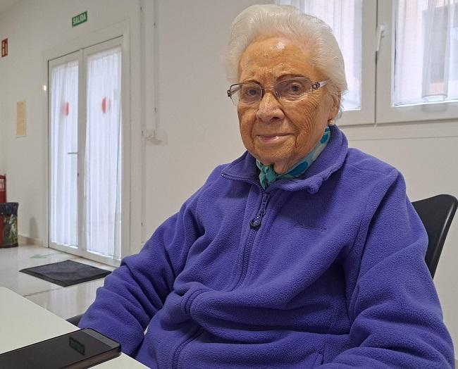 Magdalena Ordóñez, en una entrevista con El Independiente de Granada en febrero de 2024.