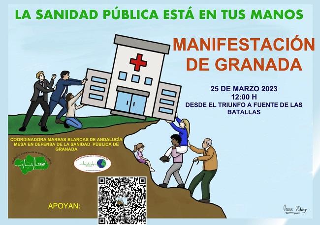 Cartel de la manifestación convoada este sábado.