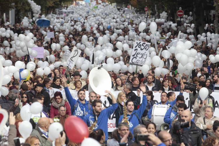 Manifestación del 27 de noviembre.