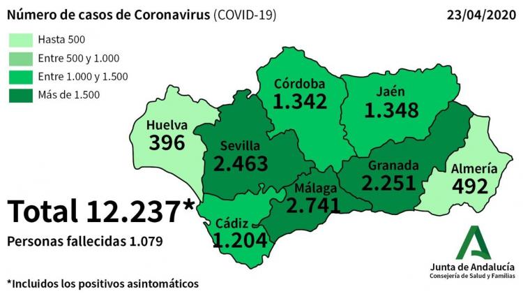 Mapa de 23 de abril.