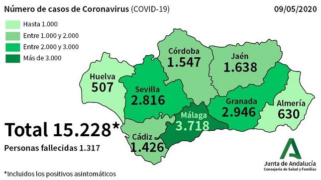 Mapa del 9 de mayo.