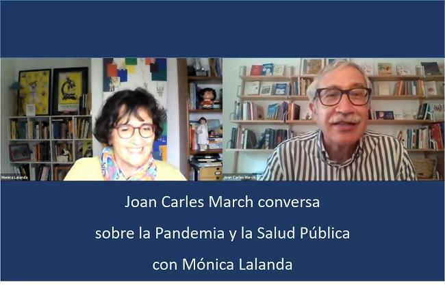 Portada de la entrevista de Joan Carlos March con Mónica Lalanda.