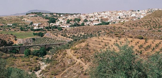 Vista de Moraleda de Zafayona.