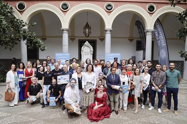 Presentación en el Ayuntamiento de Granada de la celebración de la Semana Europea de la Movilidad. 