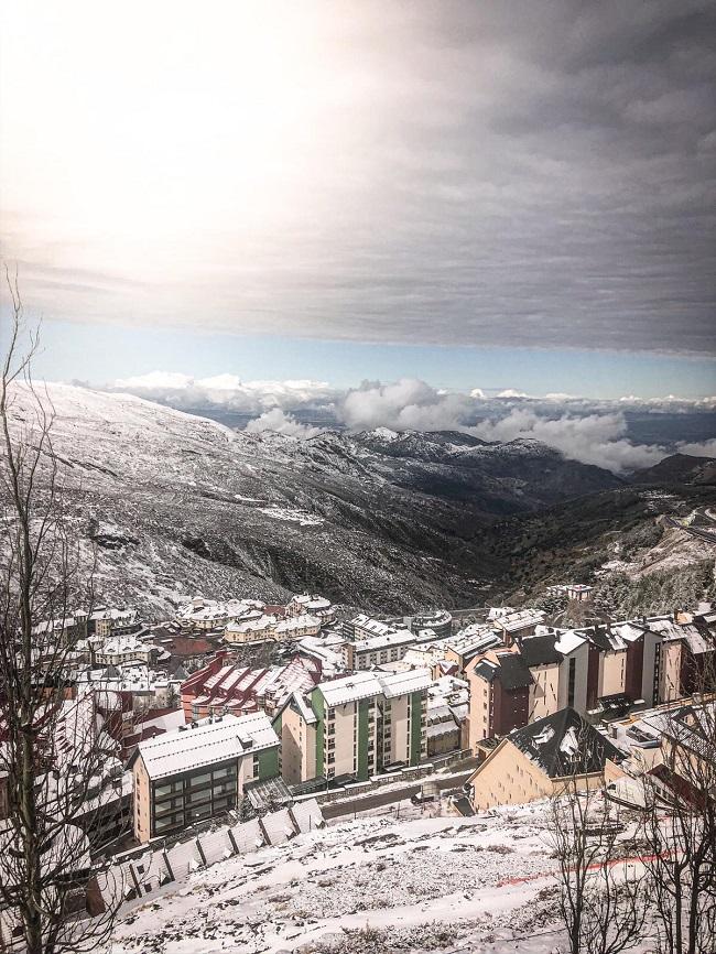 Espectacular imagen que nos deja este primer sábado de primavera.