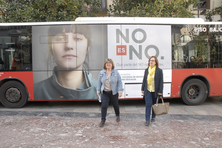 Presentación de la campaña contra la violencia machista. Presentación de la campaña contra la violencia machista.