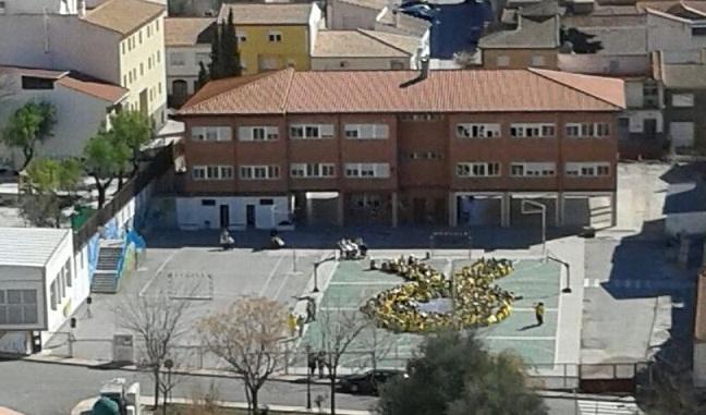 Colegio Olivarillo, en Padul, uno de los que se reformarán.