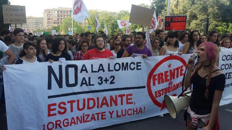 Imagen de la manifestación celebrada en octubre del pasado año. Imagen de la manifestación celebrada en octubre del pasado año.
