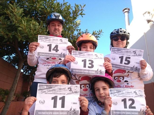 Participantes en la San Silvestre virtual.