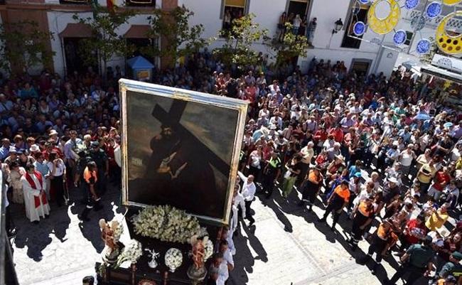 Romería del Cristo del Paño de Moclín Archivo.