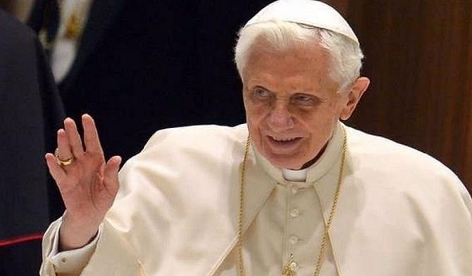 El Papa emérito Benedicto XVI.