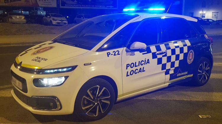 Coche patrulla de la Policía Local.