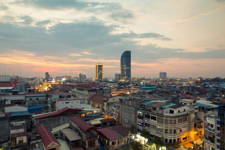 La capital de Camboya, Phnom Penh La capital de Camboya, Phnom Penh.