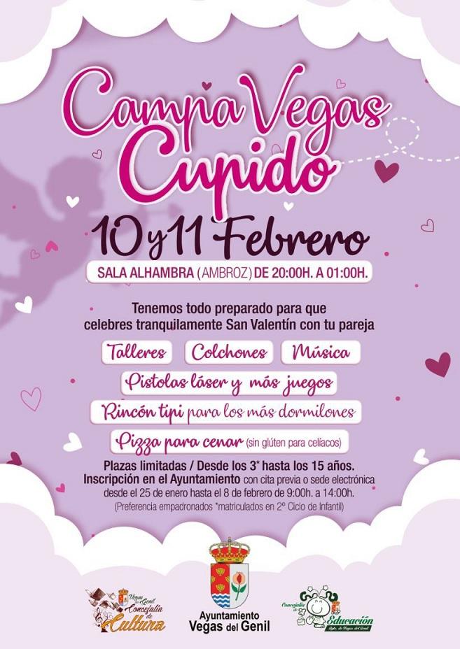 Cartel de la iniciativa municipal para San Valentín.
