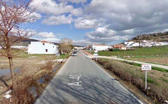 El accidente ha ocurrido a la altura de Pilas de Algaida.