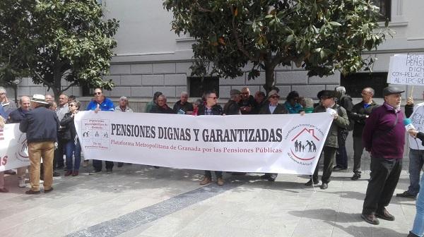 Una de las concentraciones de la plataforma Una de las concentraciones de la plataforma.