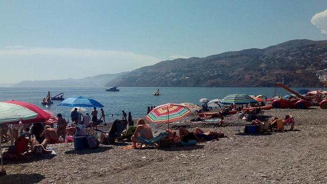 Playa de Salobreña. 