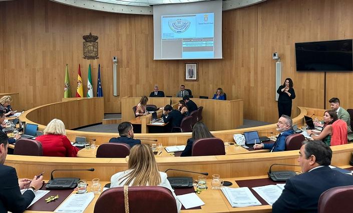 Pleno donde se ha aprobado el plan de instalaciones deportivas.