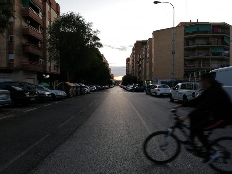 Una calle del Zaídin. Una calle del Zaídin.