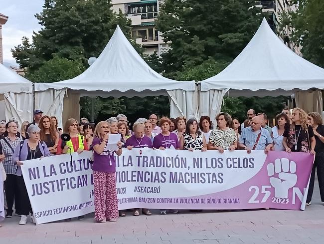 Concentración por las mujeres afganas.