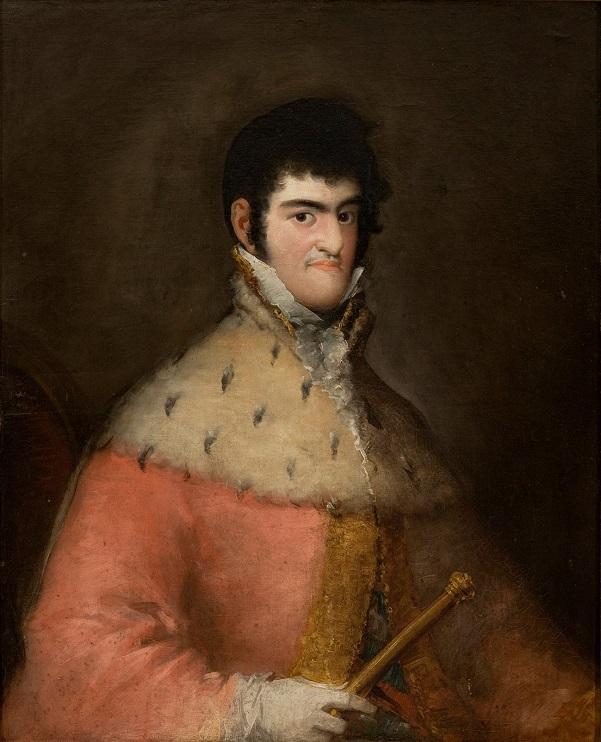 Retrato de Fernando VII, por Goya, en 1808.