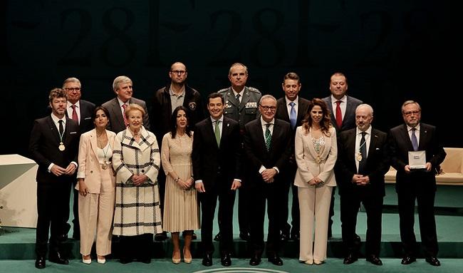 Pablo Heras-Casado ha recibido este jueves la Medalla de Andalucía.