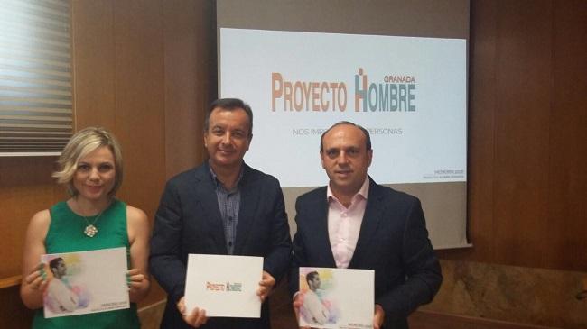 Presentación de la Memoria de Proyecto Hombre en Granada. Presentación de la Memoria de Proyecto Hombre en Granada.