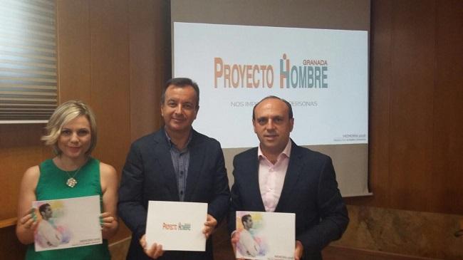 Presentación de la Memoria de Proyecto Hombre en Granada.