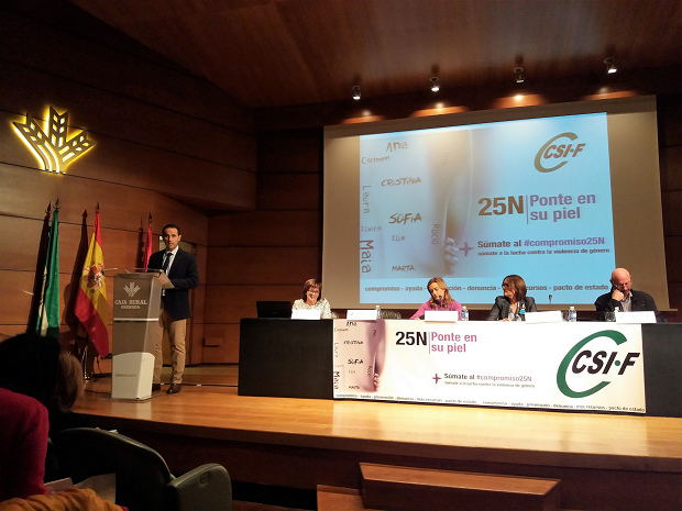 Inauguración de las jornadas organizadas por CSIF. Inauguración de las jornadas organizadas por CSIF.