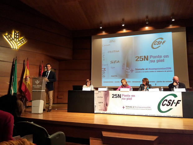 Inauguración de las jornadas organizadas por CSIF.