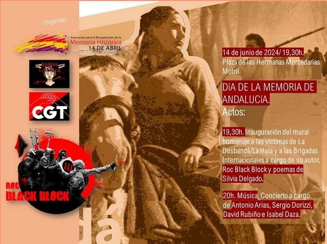 Programa de la inauguración.