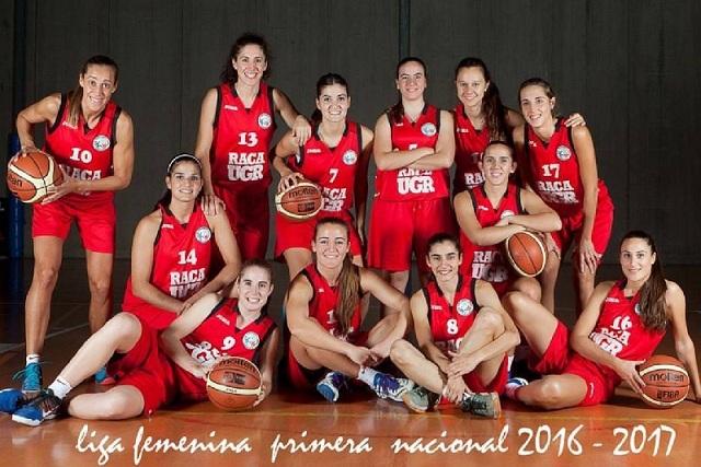 Equipo de baloncesto RACA-UGR.