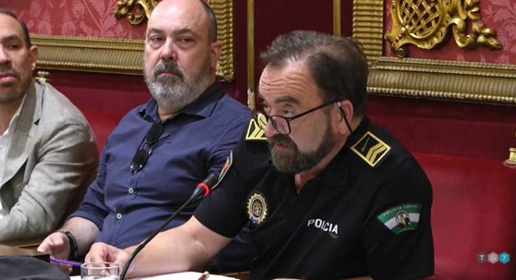 Rafael Domingo, durante la comisión de Seguridad.