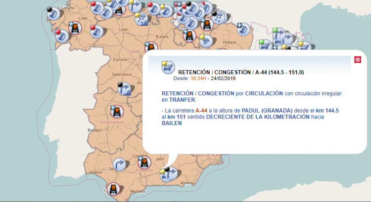Información de la DGT en su página web. Información de la DGT en su página web.