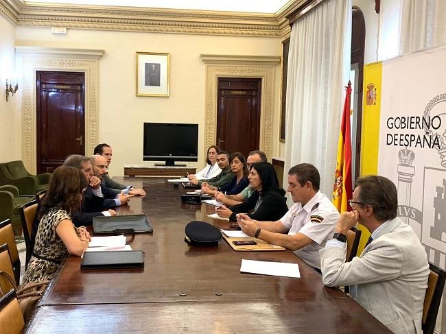 Reunión en la Subdelegación del Gobierno.