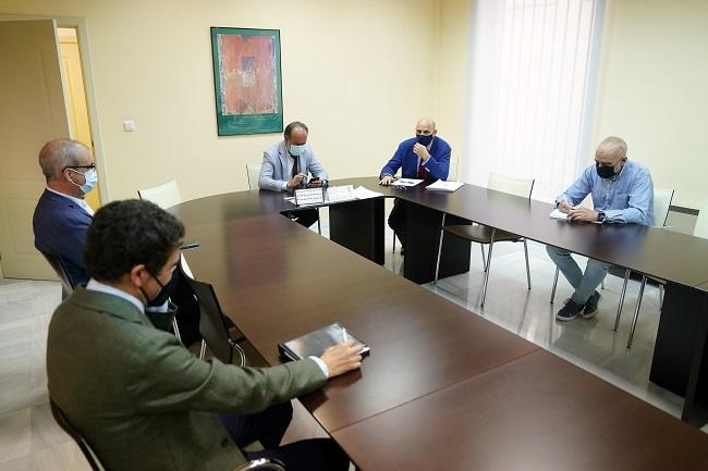 Reunión de la Mesa por la Unificación de las Sedes Judiciales, a la que no han acudido representantes de la Junta.