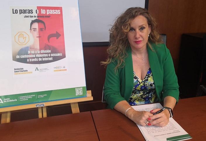 Ruth Martos presenta la campaña.
