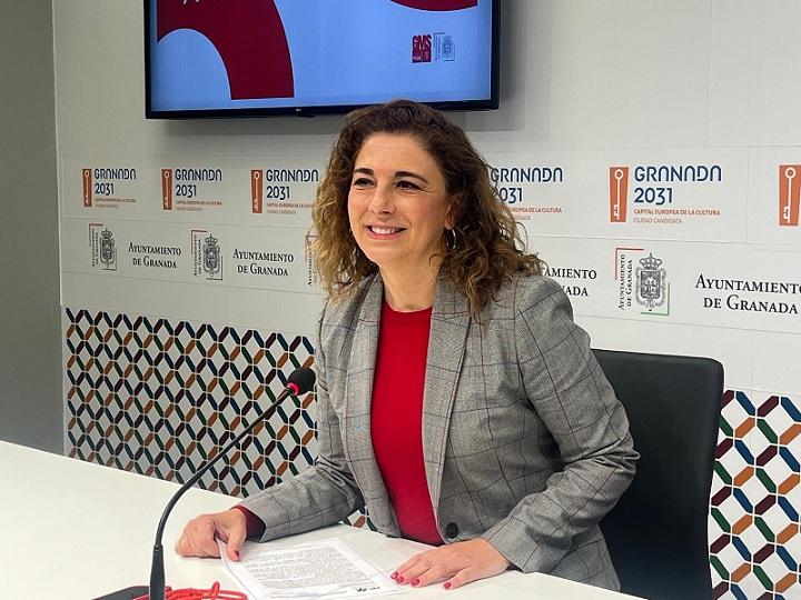 Raquel Ruz, en rueda de prensa.