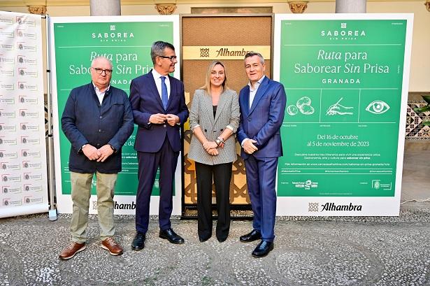 Presentación de la ruta 'Saborear Sin Prisa'.