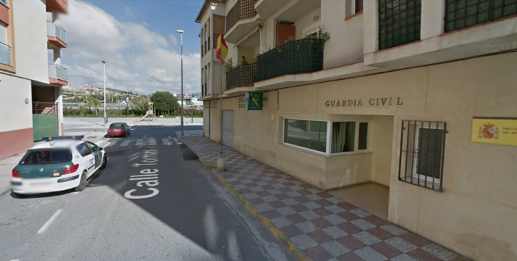 Puesto de la Guardia Civil en Salobreña. Puesto de la Guardia Civil en Salobreña.
