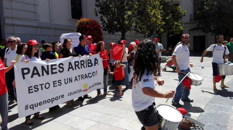 La marcha finalizó en la Plaza del Carmen.