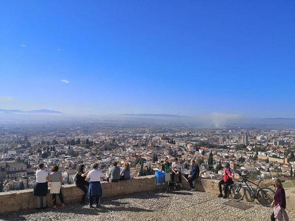 Vista de la ciudad desde San Miguel Alto.