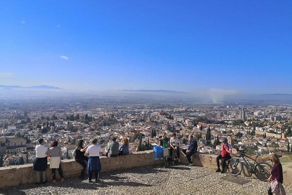 Imagen de archivo del mirador de San Miguel Alto. 