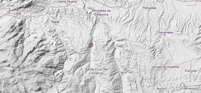 El epicentro se ha situado al norte de Santa Cruz del Comercio.
