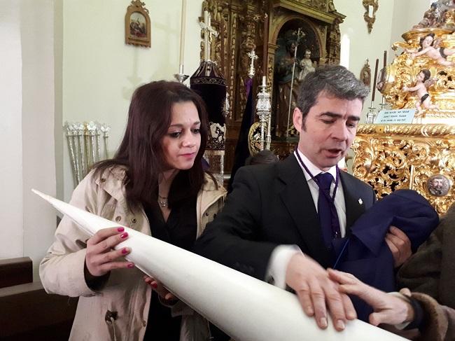 La concejala Jemi Sánchez en su visita a uno de los talleres. La concejala Jemi Sánchez en su visita a uno de los talleres.