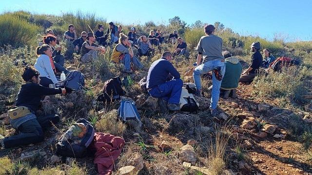 Jornada de formación en campo en la Sierra Lúljar.