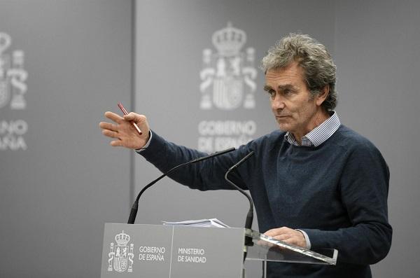 El director del Centro de Coordinación de Alertas y Emergencias Sanitarias (Ccaes), Fernando Simón.