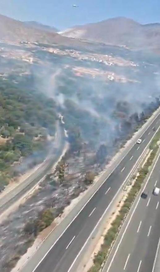 Incendio, este jueves.