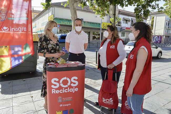 La concejala Pepa Rubia, en la presentación de la campaña.